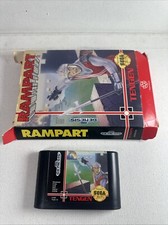 Rampart Sega Genesis Cart & Box Only