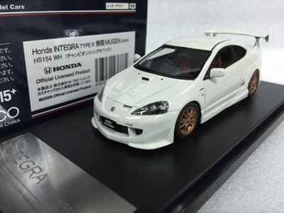 1:43 HI STORY HS154WH HONDA INTEGRA TYPE-R MUGEN DC5 scale model