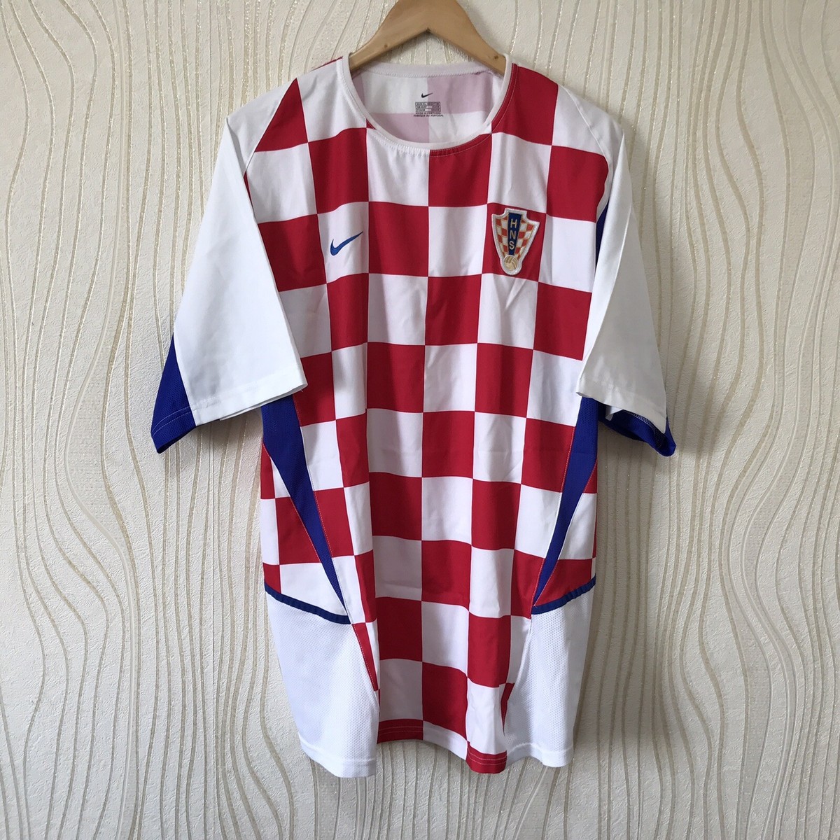 CROATIA 2002 2004 HOME FOOTBALL SOCCER SHIRT NIKE WORLD CUP | eBay