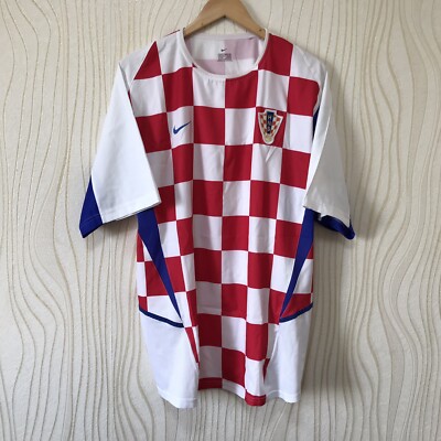 CROATIA 2002 2004 HOME FOOTBALL SOCCER SHIRT NIKE WORLD CUP | eBay