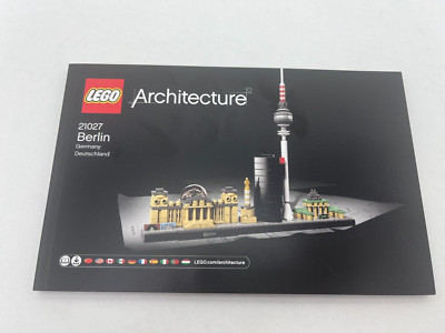 LEGO  Bauanleitung Architecture 21027 Berlin Instruction NEU 348