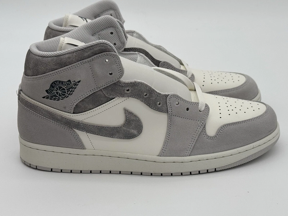 Jordan 1 SE Mid Neutral Grey Sail for Sale | Authenticity