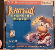 Rayman Activity Center Pc CD ROM New Kid Creativity Learn Explore Age 7-8