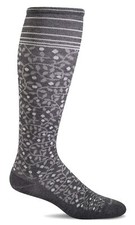 Sockwell Women's New Leaf Firm Graduated Compression Sock Small-Medium Charcoal