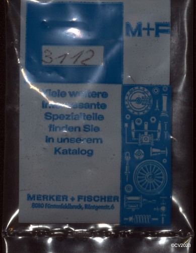 1/87 H0 M+F Merker + Fischer 3112, accesorio, NOS | Zustand: Gebraucht