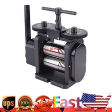 110mm Manual Combination Rolling Mill Machine Jewelry Press Equipment & Handle