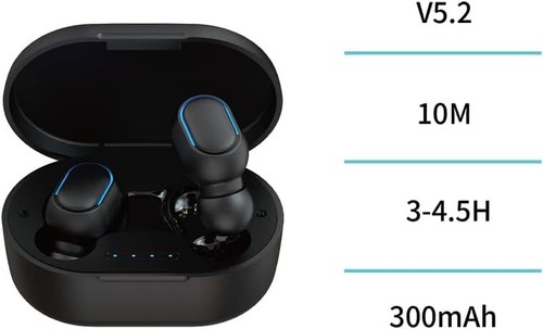 DOKI EP9060 Auriculares Bluetooth Uni-TWS Bean Negro - Foto 3 di 3