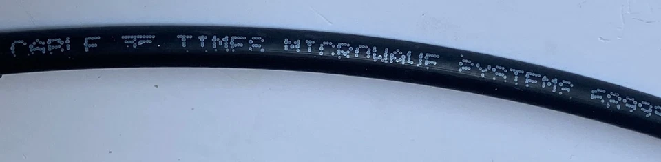 Times Microwave 18" LMR240 SMA FEMALE to SMA MALE Coaxial RF Cable USA Seller - Image 3 of 4