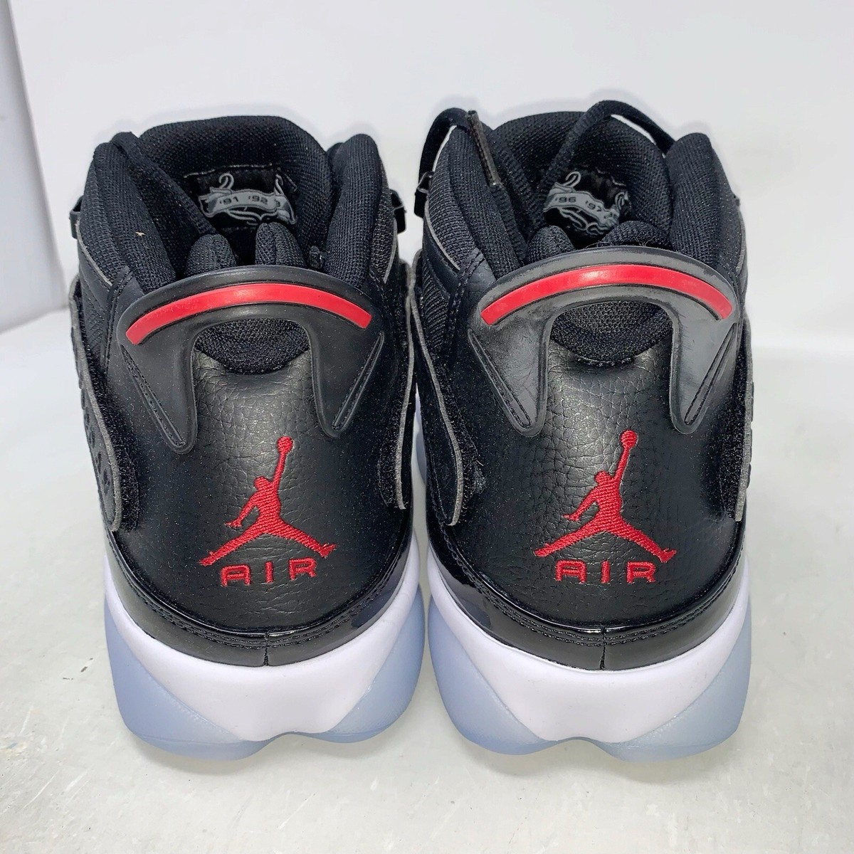 Size 9 - Air Jordan 6 Rings Black Gym Red for sale online | eBay display picture 3