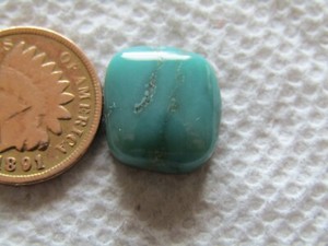 Campitos Turquoise Cabochon 9.8 carat Iron Pyrite Blue cab