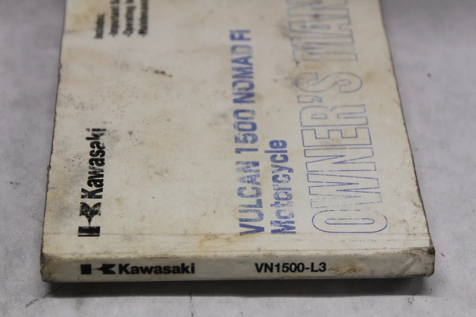 99987-1064 РУКОВОДСТВО ПОЛЬЗОВАТЕЛЯ KAWASAKI VULCAN 1500 NOMAD VN1500-L3 - Изображение 3 из 4