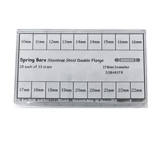 Watch Band Spring Bar Assortment  360 Pieces Stainless SSBAR178