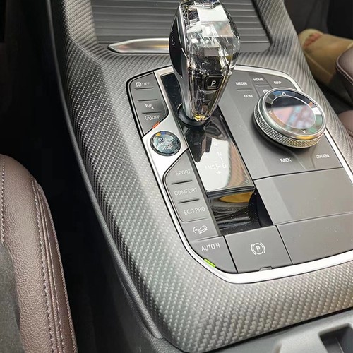 Carbon Fiber Fits BMW X3 G01 X4 G02 X3M F97 X4M LHD Gear Shift Panel Cover Matte - Picture 4 of 11