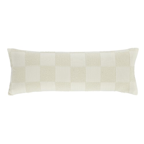 Juego de ropa de cama Catherine Lansfield invierno suave acogedor tablero a cuadros Boucle crema - Imagen 11 de 44