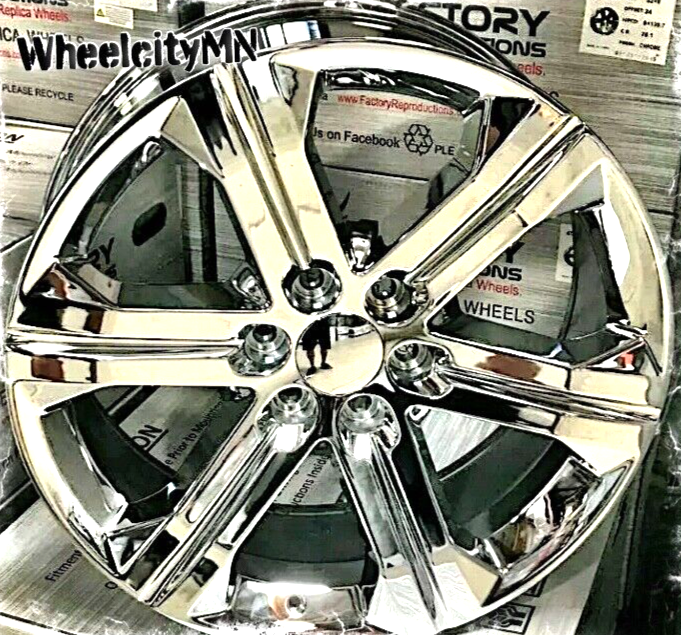 22” Chrome CK157 OE 5667 Replica Wheels fits Cadillac Escalade GMC