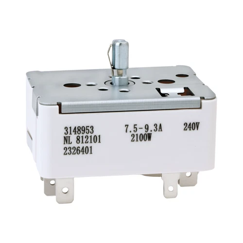 US Stock WP3148953 8" Infinite Burner Switch 240V Fits Whirlpool Kenmore Cooktop - product listing photo
