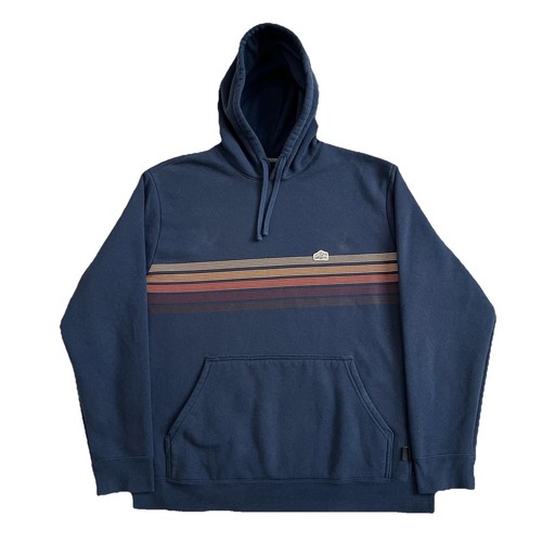 Patagonia Line Logo Ridge Stripe Uprisal Hoodie Men's XL Women’s XXL Blue - Picture 1 of 13