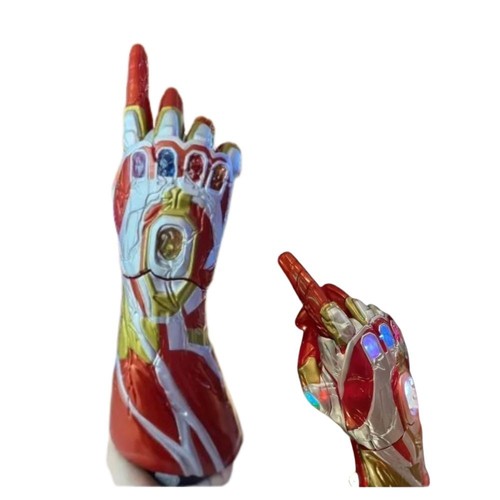 Ironman Marvel Nano Gauntlet Popcorn Bucket 85th Anniversary 2024 Light Up Limit - Picture 10 of 10