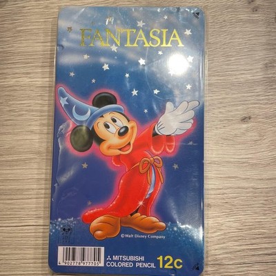 Heisei Retro Mitsubishi Fantasia Colored Pencils 12 Colors Disney #5c22a7