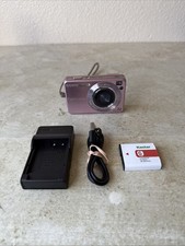 Sony Cyber-Shot DSC-W120/P 7.2MP Compact Digital Camera - Pink