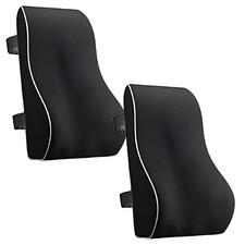 Memory Foam Lumbar Support Cushion For Home Office Car Seat Back Chair Pillow Us