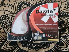 Dazzle DVD Recorder HD Video Capture Device VHS to Digital + Pinnacle Studio NEW