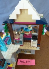 Lego Friends 41324 - SNOW RESORT SKI LIFT - Used - 100% COMPLETE - NO BOX