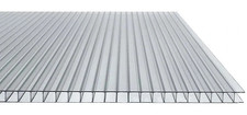 LASTRA IN POLICARBONATO ALVEOLARE TRASP MM 2000X1050  da 6 / 10 mm