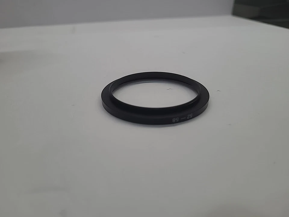 52-58mm Step-Down Lens Filter Converter Adapter Ring 52mm-58mm Metal E52 to E58 - Image 4 of 4