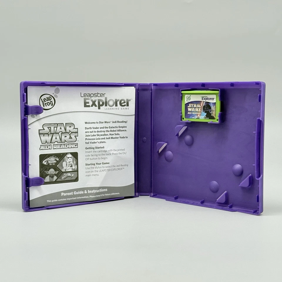 LeapFrog Explorer LeapPad Leapster Lot Star Wars Scooby Doo Globe Earth Games - Image 4 of 4