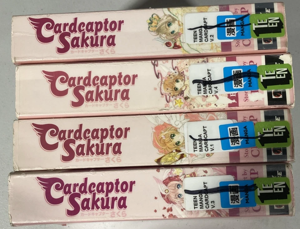 Cardcaptor Sakura Clamp Dark Horse Omnibus Books 1-4 English Complete Set - Image 3 of 4