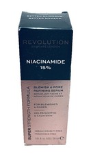 Makeup REVOLUTION 15 Niacinamide Blemish Refining Serum 1.01floz