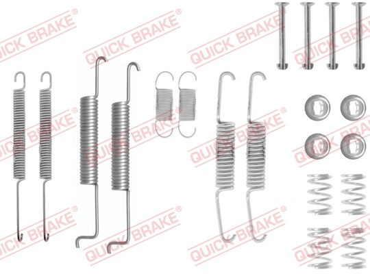 ZubehÖRsatz, Bremsbacken FÜR Vw, Audi - Quick Brake 105-0597-image