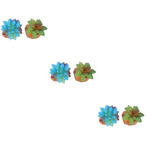 2 szt. Pudełko na gady Symulowane rośliny Dekoracja Architektura krajobrazu Imitowane rośliny Ornament - Zdjęcie 12 z 12