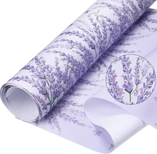 10 Sheets Drawer Liners for Dresser Lavender Scented Drawer Liners Drawer Paper