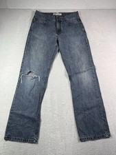 Levis 514 Jeans Boy's Straight Fit Size 18 Reg 29x29 Blue Light Wash