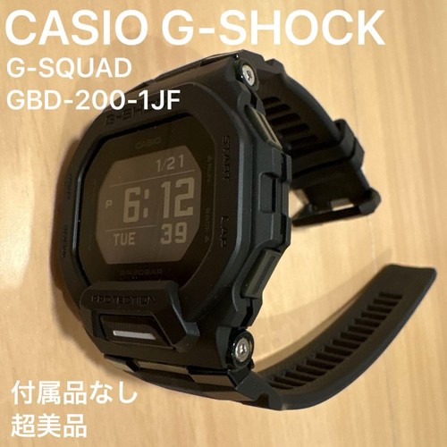 CASIO G SHOCK G SQUAD GBD 200 1JF Black Digital Watch 3506