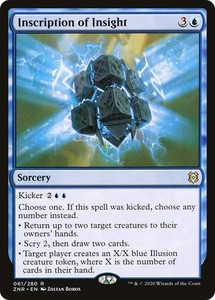 Inscription of Insight - Zendikar Rising #61/280