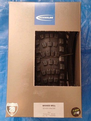 Schwalbe Wicked Will 29,0 x 2,60 Reifen. Performance Addix klappbar. UVP 40£