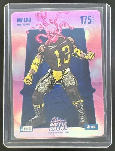 2026 Bo Jackson Battle Arena Griffey Set Macho Bubblegum Battlefoil #BGBF-22