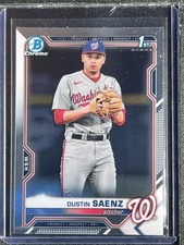 Saenz, Dustin - 2021 Bowman Draft Chrome