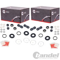 2X A.B.S. Bremssattel RAPARATUR-SATZ Hinten Passend FüR Daihatsu Charade Gran MA
