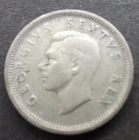 1952 George VI Sixpence — photo from another recent sale