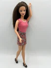 Vintage Twist & Turn Barbie Doll 1966 Body 1991 Head Brown Hair Blue Eyes