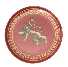 Game Of Thrones Plates 4 Set Targaryen Stark Lannister Greyjoy Melamine TV Show