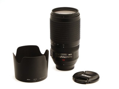 Nikon Zoom Objektiv AF-S Nikkor 4.5-5.6 / 70-300 mm G ED VR für Nikon - defekt !