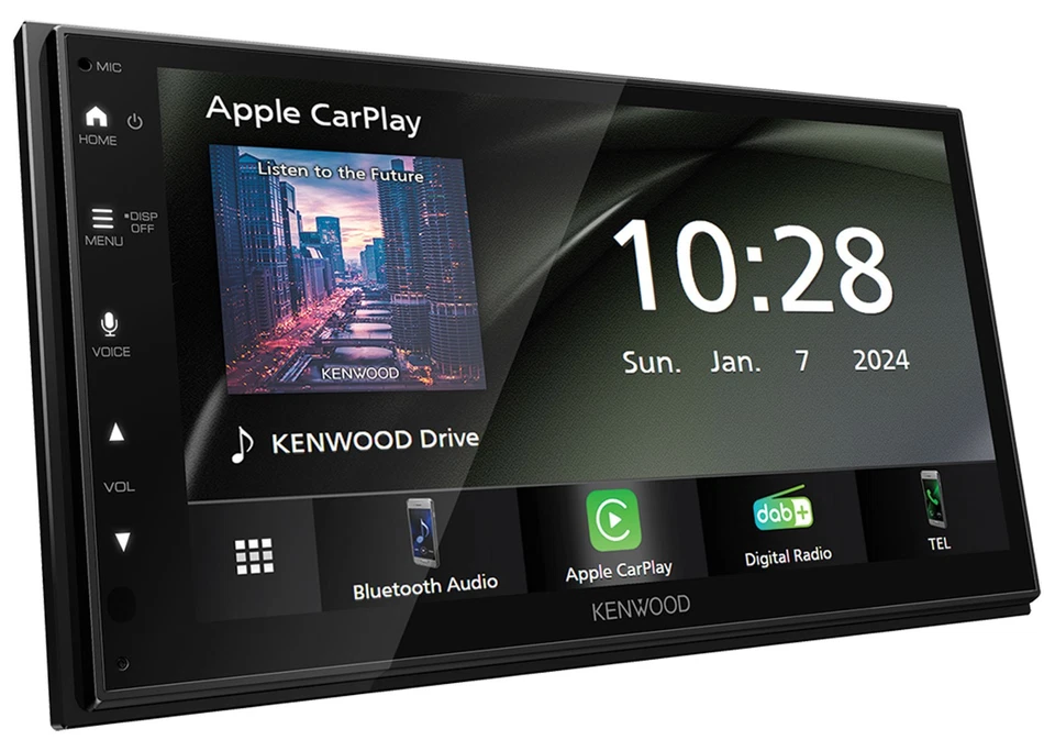 Kenwood DMX6523DABS Doppel-DIN MP3-Autoradio Touchscreen Bluetooth DAB USB Carpl - Bild 3 von 4
