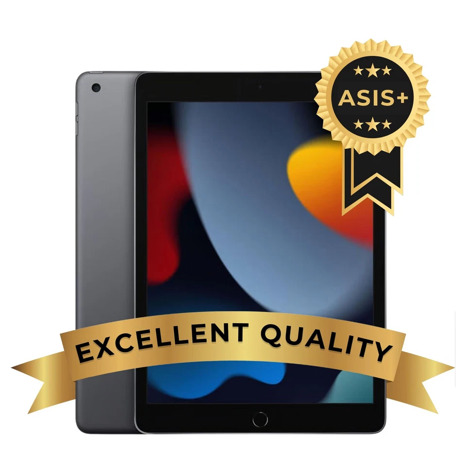 Apple iPad 9Th 10.2" 256Gb 4G Grigio Asis Accessori Gar. 12 Mesi Ricondizionato 