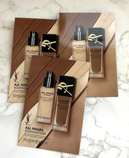 3x Yves Saint Laurent All Hours Luminous Matte Foundation Sample Card (6 Shades)