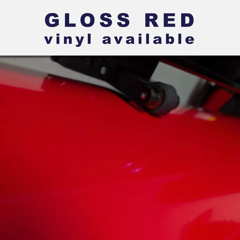 x2 GLOSS RED Rear Fender Hash Stripes C8R Jake Graphics C8 2020-2026 Corvette - Bild 2 von 4
